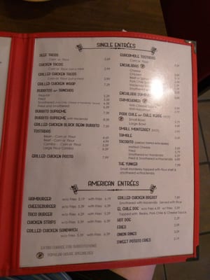 Menu photo 2 El Chile Verde Wellington, KS