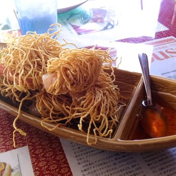 Jitlada - Shrimp in Golden Thread - Thai Near Me - Los Angeles, California