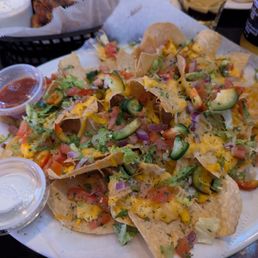 Nachos without meat Nachos without meat