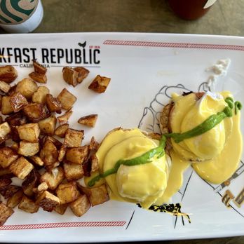 Breakfast Republic - Eggs Benedict - Breakfast & Brunch Near Me - Long Beach, California