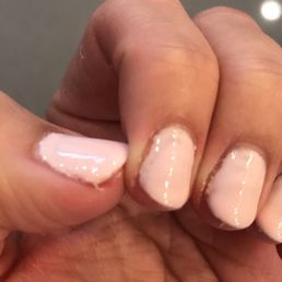 Worst gel manicure Worst gel manicure