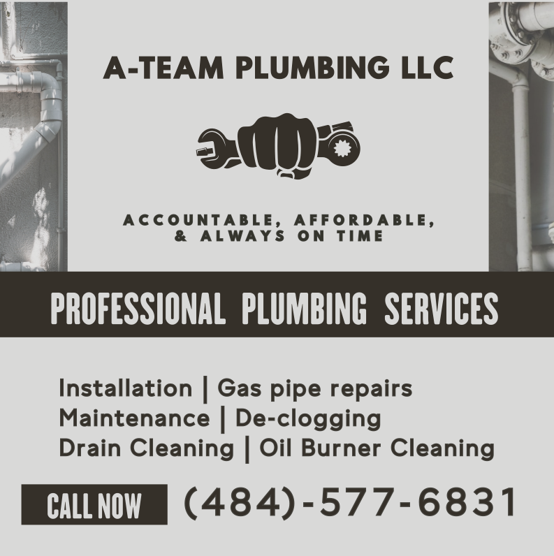 Slide of A-Team Plumbing
