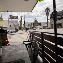 Toast Cafe - Patio seating