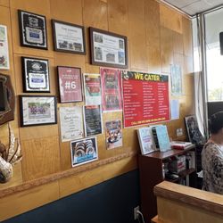 Marianas Grinds - At the check in/out counter. Note that Marianas Grinds caters!