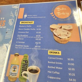 Babes Bakery - Menu - Bakeries Near Me - Honolulu, Hawaii Babes Bakery - Menu - Bakeries Near Me - Honolulu, Hawaii