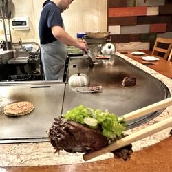 Yaki Yaki Miwa - Excellent Harami Steak prepared by the master