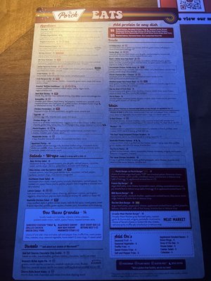 Menu photo 7 The Porch Tempe, AZ Menu photo 7 The Porch Tempe, AZ