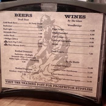 Gold Rush BBQ - Beer and wine list - Barbeque Near Me - Venice, Florida Gold Rush BBQ - Beer and wine list - Barbeque Near Me - Venice, Florida