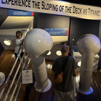 Titanic Museum Attraction - Deck - Museums Near Me - Branson, Missouri