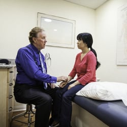 Kevin Jones, OMD LAc - Dr. Kevin Lance Jones with a patient.