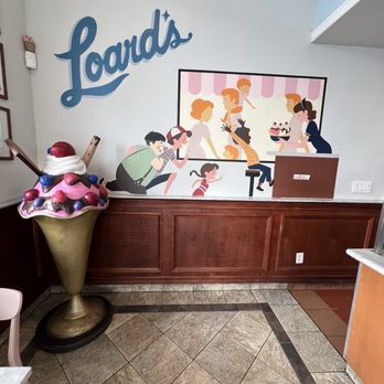 Loard's Ice Cream - Interior - artwork - Ice Cream & Frozen Yogurt Near Me - San Leandro, California Loard's Ice Cream - Interior - artwork - Ice Cream & Frozen Yogurt Near Me - San Leandro, California