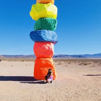 Seven Magic Mountains - Public Art Near Me - Las Vegas, Nevada Seven Magic Mountains - Public Art Near Me - Las Vegas, Nevada
