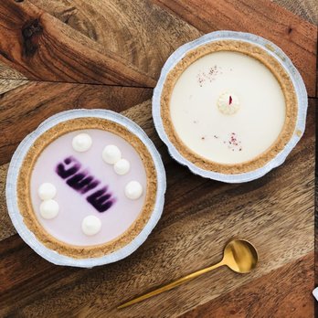 Mr & Mrs Creamery - Ube tofu and tofu flower cheesecake - Desserts Near Me - Arcadia, California Mr & Mrs Creamery - Ube tofu and tofu flower cheesecake - Desserts Near Me - Arcadia, California