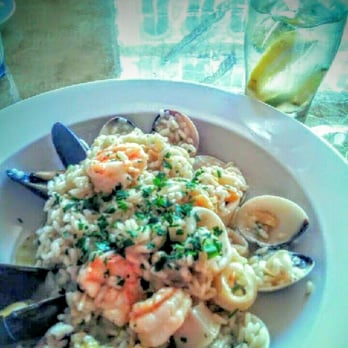 Tre Sorelle - Seafood Risoto - Italian Near Me - New York, New York Tre Sorelle - Seafood Risoto - Italian Near Me - New York, New York