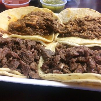Ta'Carbon Mexican Grill - 2 barbacoa and 2 carne asada tacos naked - Mexican Near Me - Glendale, Arizona Ta'Carbon Mexican Grill - 2 barbacoa and 2 carne asada tacos naked - Mexican Near Me - Glendale, Arizona
