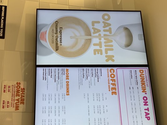 Menu photo 3 Dunkin' Glendale, CA