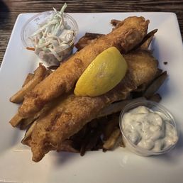 Fish and Chips.