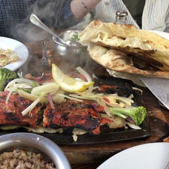 Yeti Restaurant - Chicken tandoori~so good! Naan bread - Indian Near Me - Glen Ellen, California
