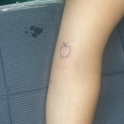 Apple tattoo