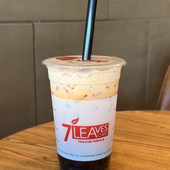 7 Leaves Cafe - Thai Tea - Coffee & Tea Near Me - Fullerton, California