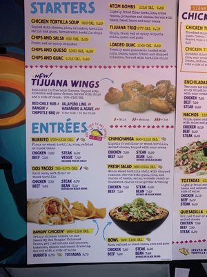 Menu photo 2 Tijuana Flats Leesburg, FL Menu photo 2 Tijuana Flats Leesburg, FL