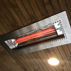 DSL Electric - Radiant heat installed in an outdoor porch