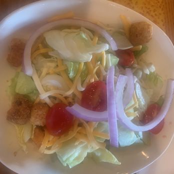 Outback Steakhouse - Salad with invisible dressing - Steakhouses Near Me - Gilbert, Arizona Outback Steakhouse - Salad with invisible dressing - Steakhouses Near Me - Gilbert, Arizona