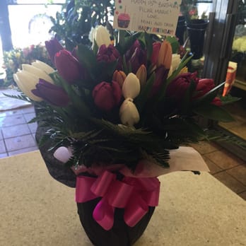 Jasons Flowers - Tulip Bouquet for Pilar - Florists Near Me - Flushing, New York Jasons Flowers - Tulip Bouquet for Pilar - Florists Near Me - Flushing, New York