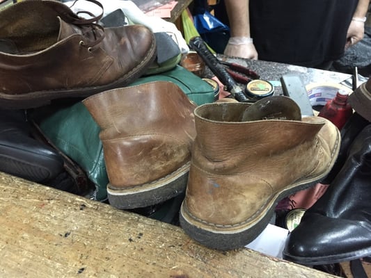 clarks shoe repair