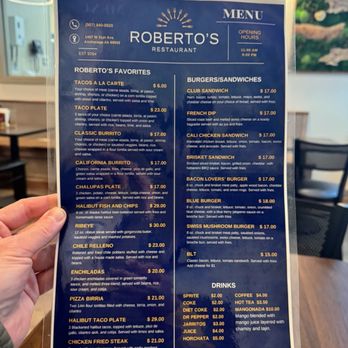 Roberto's - Menu - Salad Near Me - Anchorage, Alaska