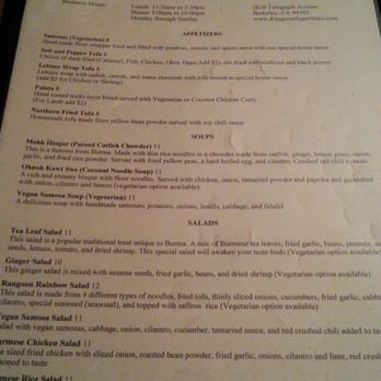 Royal Rangoon - Asian Fusion Near Me - Berkeley, California