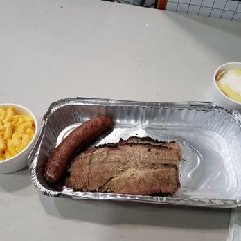 BBQ2U - Texas plate with extra sausage, Mac and cheese and banana pudding - Barbeque Near Me - Gig Harbor, Washington BBQ2U - Texas plate with extra sausage, Mac and cheese and banana pudding - Barbeque Near Me - Gig Harbor, Washington