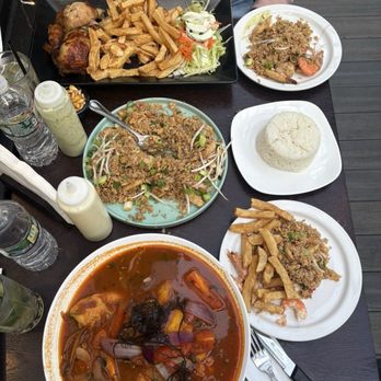 Peru Taypa Bar & Grill - The spread - Peruvian Near Me - Newark, New Jersey Peru Taypa Bar & Grill - The spread - Peruvian Near Me - Newark, New Jersey