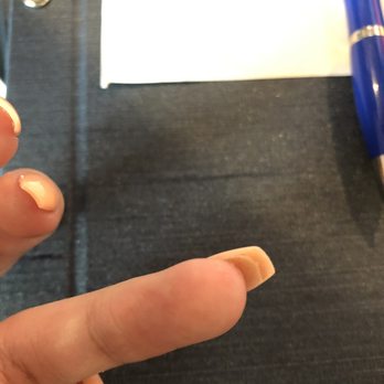 Sky Nails & Spa - Tip was not entirely attached, how annoying! - Nail Salons Near Me - Dallas, Texas