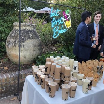 Beastea - a group of people standing around a table with drinks - Coffee & Tea Near Me - Santa Clara, California Beastea - a group of people standing around a table with drinks - Coffee & Tea Near Me - Santa Clara, California
