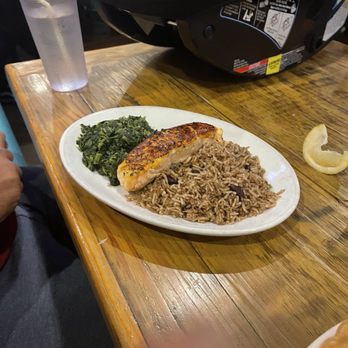 Mad Cow Grill - Wild caught jerk salmon - American Near Me - Laurel, Maryland Mad Cow Grill - Wild caught jerk salmon - American Near Me - Laurel, Maryland