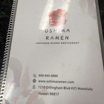 Oshima Ramen - Ramen Near Me - Honolulu, Hawaii Oshima Ramen - Ramen Near Me - Honolulu, Hawaii