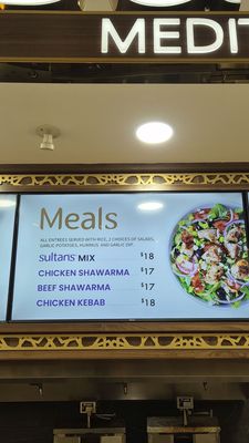 Menu photo 1 Sultan's Mediterranean Grill Toronto, ON