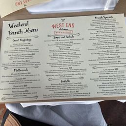 Brunch Menu, Apr 2026 Brunch Menu, Apr 2026