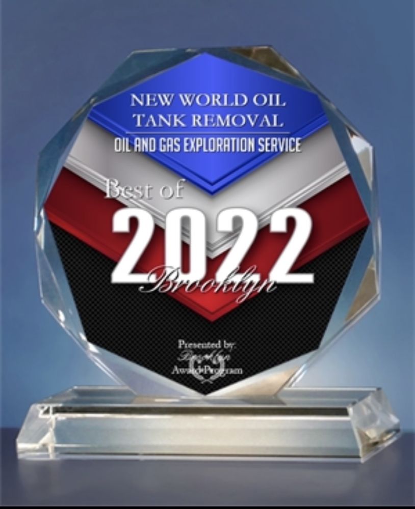 Slide of New World Oil Tank Removal