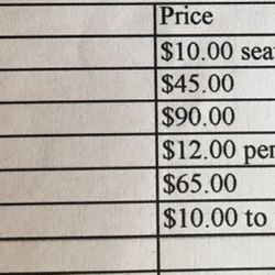 Mastercare Cleaning & Restoration Services - Here are our set prices for upholstery cleaning