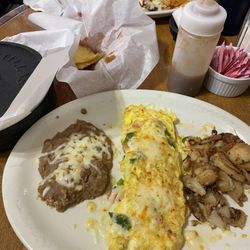 Mexican omelette