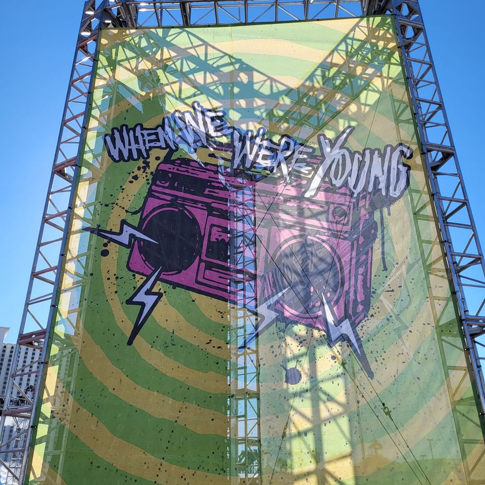 When We Were Young - These towers provided shade along with being fun props. - Festivals Near Me - Las Vegas, Nevada When We Were Young - These towers provided shade along with being fun props. - Festivals Near Me - Las Vegas, Nevada