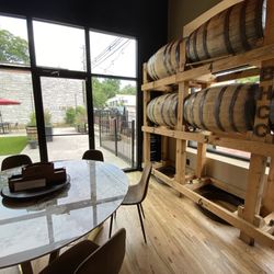 Barrel House Coffee - Inside (this specific table can be reserved, but is first come first serve if there are no reservations)