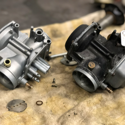 Alchemy Motorcycles - CB350 carbs