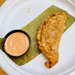 Pastellito de bacalao was good Pastellito de bacalao was good