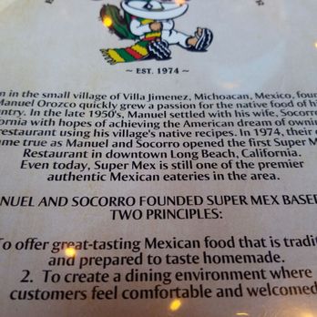 Super Mex - Mexican Near Me - Fullerton, California Super Mex - Mexican Near Me - Fullerton, California