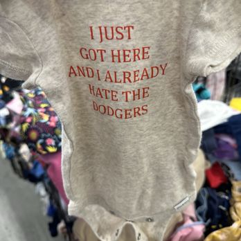 Frugal's Thrift Store - Funny onesie - Thrift Stores Near Me - Independence, Missouri Frugal's Thrift Store - Funny onesie - Thrift Stores Near Me - Independence, Missouri