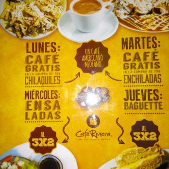 Café Riviera - Buenas promos, aprovecha al máximo en Cafe Rivera - Cafeteria Near Me - Cancún, ROO Café Riviera - Buenas promos, aprovecha al máximo en Cafe Rivera - Cafeteria Near Me - Cancún, ROO