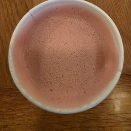 Beet root latte Beet root latte